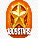 Logo 1809STARS — jogos eletrônicos Brasil